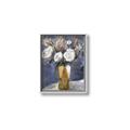 Picture of White Flower in Vase l _GroupedProduct_Rectangle_Portrait_Canvas_Framed_