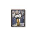 Picture of White Flower in Vase l _GroupedProduct_Rectangle_Portrait_Canvas_Framed_