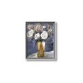 Picture of White Flower in Vase l _GroupedProduct_Rectangle_Portrait_Canvas_Framed_