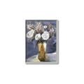 Picture of White Flower in Vase l _GroupedProduct_Rectangle_Portrait_Canvas_Framed_