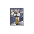 Picture of White Flower in Vase l _GroupedProduct_Rectangle_Portrait_Canvas_Framed_
