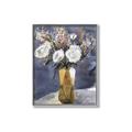 Picture of White Flower in Vase l _GroupedProduct_Rectangle_Portrait_Canvas_Framed_