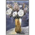 Picture of White Flower in Vase l _GroupedProduct_Rectangle_Portrait_Canvas_Framed_