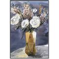 Picture of White Flower in Vase l _GroupedProduct_Rectangle_Portrait_Canvas_Framed_