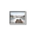 Picture of River After the Snowfall _GroupedProduct_Rectangle_Landscape_Canvas_Framed_