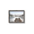 Picture of River After the Snowfall _GroupedProduct_Rectangle_Landscape_Canvas_Framed_