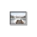 Picture of River After the Snowfall _GroupedProduct_Rectangle_Landscape_Canvas_Framed_
