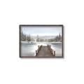 Picture of River After the Snowfall _GroupedProduct_Rectangle_Landscape_Canvas_Framed_