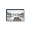Picture of River After the Snowfall _GroupedProduct_Rectangle_Landscape_Canvas_Framed_