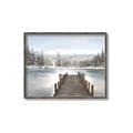 Picture of River After the Snowfall _GroupedProduct_Rectangle_Landscape_Canvas_Framed_