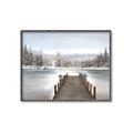 Picture of River After the Snowfall _GroupedProduct_Rectangle_Landscape_Canvas_Framed_