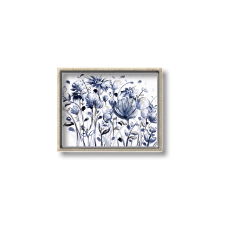 Picture of Indigo Blossom l _GroupedProduct_Rectangle_Landscape_Canvas_Framed_