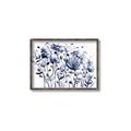 Picture of Indigo Blossom l _GroupedProduct_Rectangle_Landscape_Canvas_Framed_