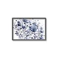 Picture of Indigo Blossom l _GroupedProduct_Rectangle_Landscape_Canvas_Framed_