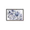 Picture of Indigo Blossom l _GroupedProduct_Rectangle_Landscape_Canvas_Framed_
