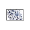 Picture of Indigo Blossom l _GroupedProduct_Rectangle_Landscape_Canvas_Framed_