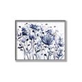 Picture of Indigo Blossom l _GroupedProduct_Rectangle_Landscape_Canvas_Framed_
