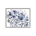 Picture of Indigo Blossom l _GroupedProduct_Rectangle_Landscape_Canvas_Framed_
