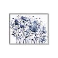 Picture of Indigo Blossom l _GroupedProduct_Rectangle_Landscape_Canvas_Framed_