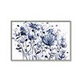 Picture of Indigo Blossom l _GroupedProduct_Rectangle_Landscape_Canvas_Framed_
