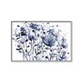 Picture of Indigo Blossom l _GroupedProduct_Rectangle_Landscape_Canvas_Framed_