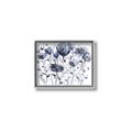 Picture of Indigo Blossom ll _GroupedProduct_Rectangle_Landscape_Canvas_Framed_