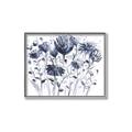 Picture of Indigo Blossom ll _GroupedProduct_Rectangle_Landscape_Canvas_Framed_