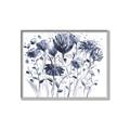 Picture of Indigo Blossom ll _GroupedProduct_Rectangle_Landscape_Canvas_Framed_