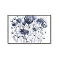 Picture of Indigo Blossom ll _GroupedProduct_Rectangle_Landscape_Canvas_Framed_