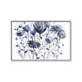 Picture of Indigo Blossom ll _GroupedProduct_Rectangle_Landscape_Canvas_Framed_