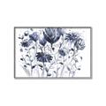 Picture of Indigo Blossom ll _GroupedProduct_Rectangle_Landscape_Canvas_Framed_
