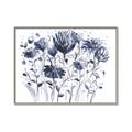 Picture of Indigo Blossom ll _GroupedProduct_Rectangle_Landscape_Canvas_Framed_