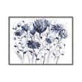 Picture of Indigo Blossom ll _GroupedProduct_Rectangle_Landscape_Canvas_Framed_