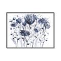 Picture of Indigo Blossom ll _GroupedProduct_Rectangle_Landscape_Canvas_Framed_