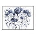Picture of Indigo Blossom ll _GroupedProduct_Rectangle_Landscape_Canvas_Framed_