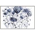 Picture of Indigo Blossom ll _GroupedProduct_Rectangle_Landscape_Canvas_Framed_