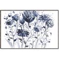 Picture of Indigo Blossom ll _GroupedProduct_Rectangle_Landscape_Canvas_Framed_