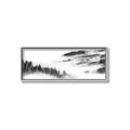 Picture of Foggy Forest Panel _GroupedProduct_Panel_Landscape_Canvas_Framed_