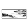 Picture of Foggy Forest Panel _GroupedProduct_Panel_Landscape_Canvas_Framed_