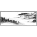 Picture of Foggy Forest Panel _GroupedProduct_Panel_Landscape_Canvas_Framed_