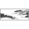Picture of Foggy Forest Panel _GroupedProduct_Panel_Landscape_Canvas_Framed_