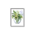 Picture of Green Vase I  _GroupedProduct_Rectangle_Portrait_Canvas_Framed_