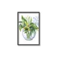 Picture of Green Vase I  _GroupedProduct_Rectangle_Portrait_Canvas_Framed_