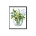Picture of Green Vase I  _GroupedProduct_Rectangle_Portrait_Canvas_Framed_