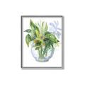 Picture of Green Vase I  _GroupedProduct_Rectangle_Portrait_Canvas_Framed_