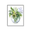 Picture of Green Vase I  _GroupedProduct_Rectangle_Portrait_Canvas_Framed_