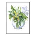 Picture of Green Vase I  _GroupedProduct_Rectangle_Portrait_Canvas_Framed_