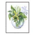 Picture of Green Vase I  _GroupedProduct_Rectangle_Portrait_Canvas_Framed_