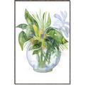 Picture of Green Vase I  _GroupedProduct_Rectangle_Portrait_Canvas_Framed_