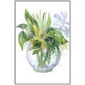Picture of Green Vase I  _GroupedProduct_Rectangle_Portrait_Canvas_Framed_